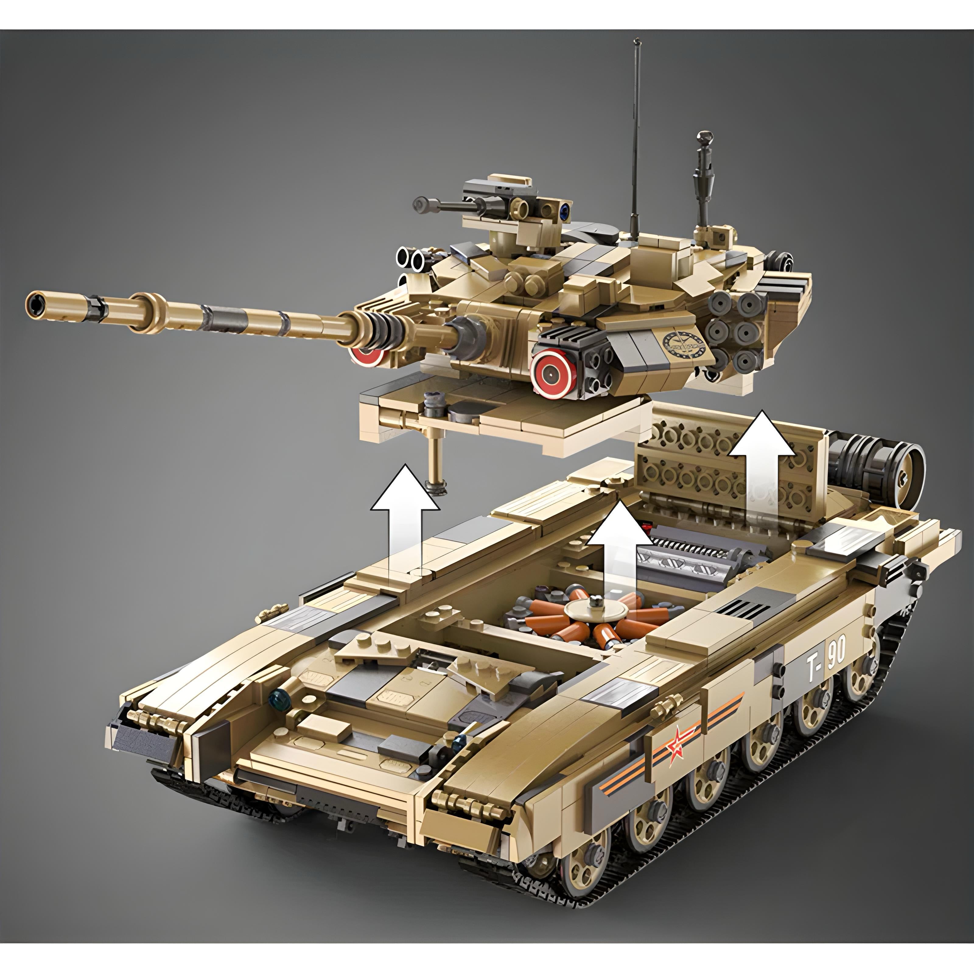 Remote Controlled Tank | 1724pcs