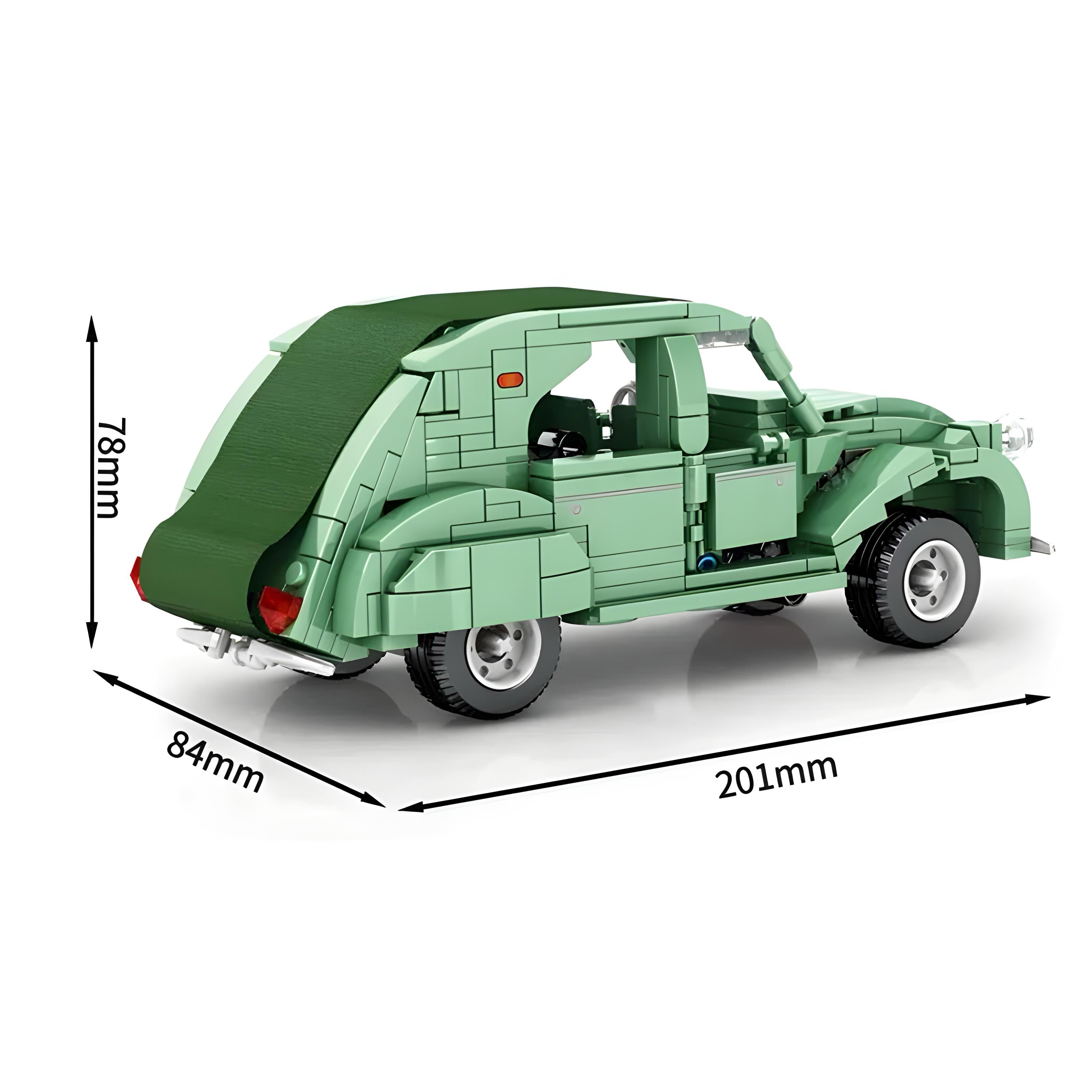 2CV Classic Car | 462pcs | Block World