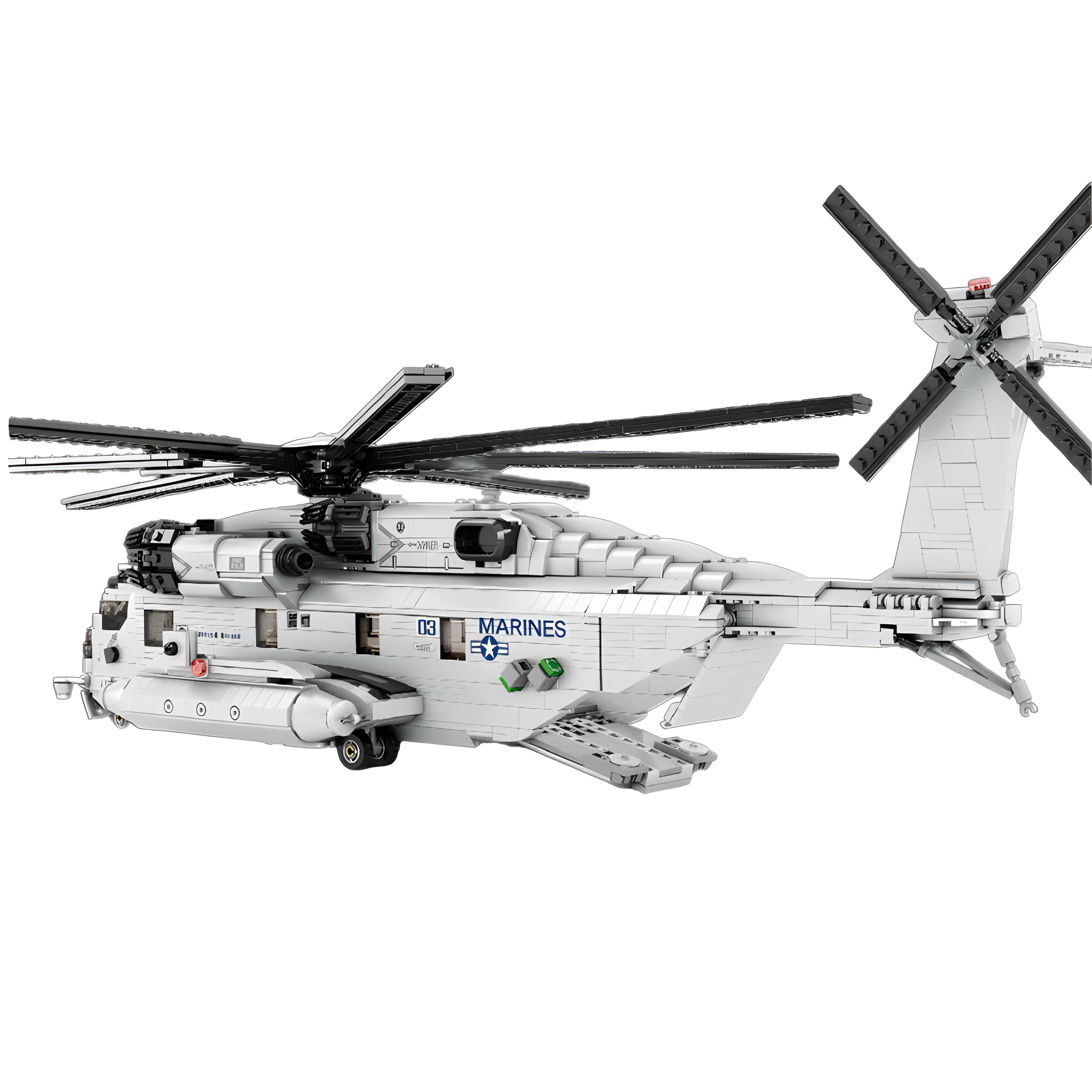 CH-53 Transport Helicopter | 2192pcs | Block World