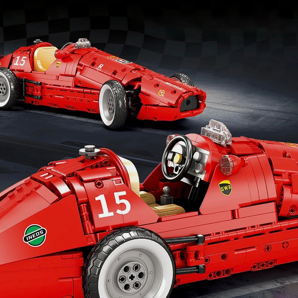 50s Italian Grand Prix Racer | 1808pcs | Block World