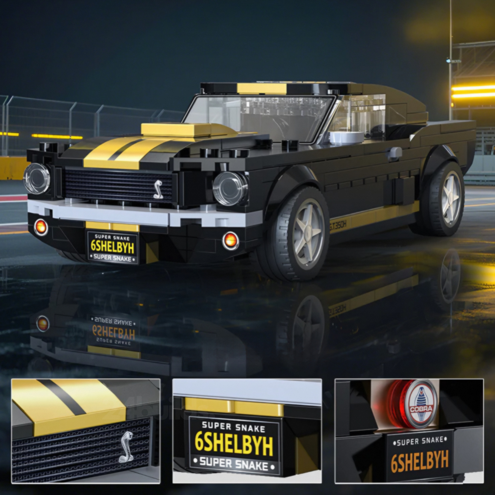 Shelby Gt350h | 286pcs