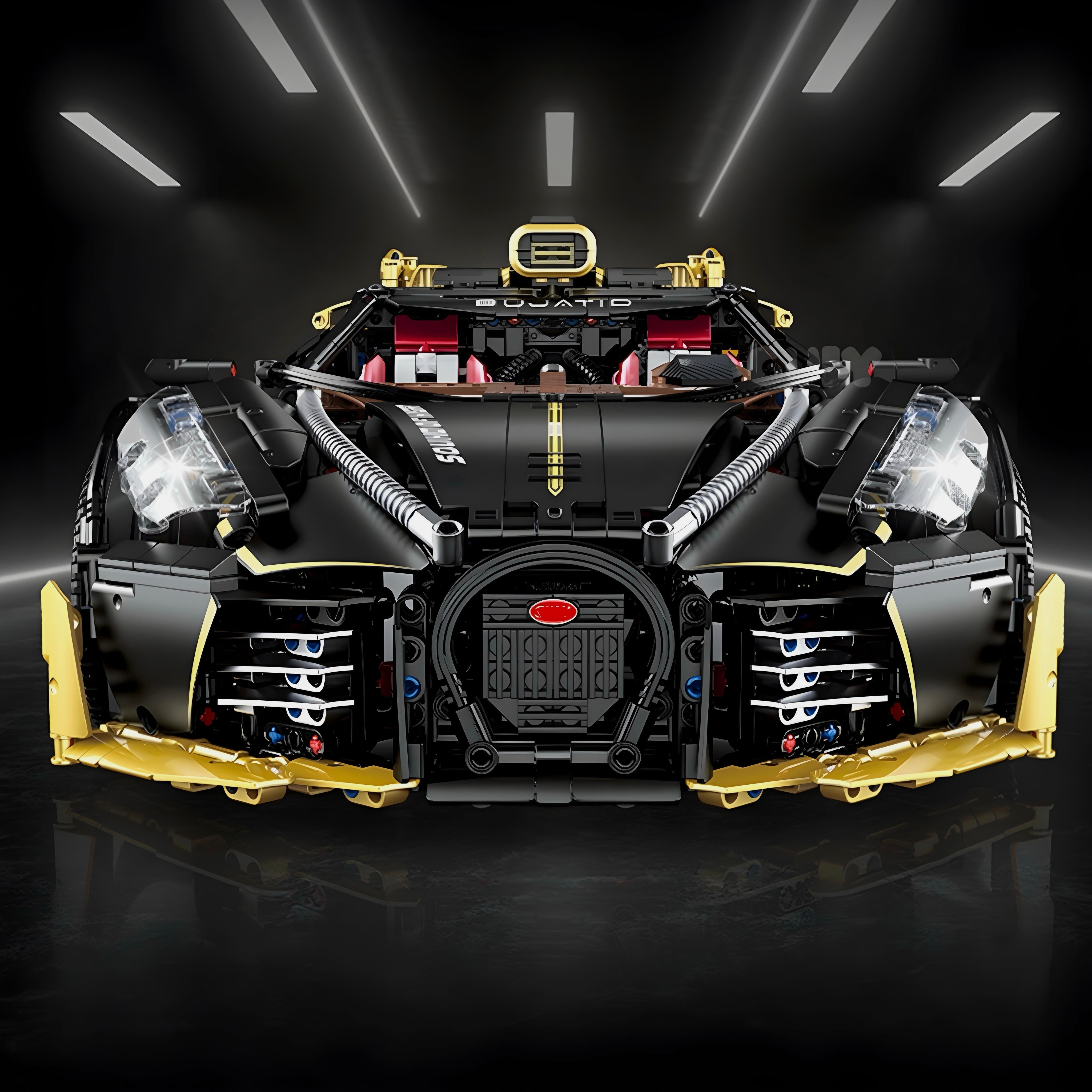 Cybertuned Hypercar | 4364pcs | Block World
