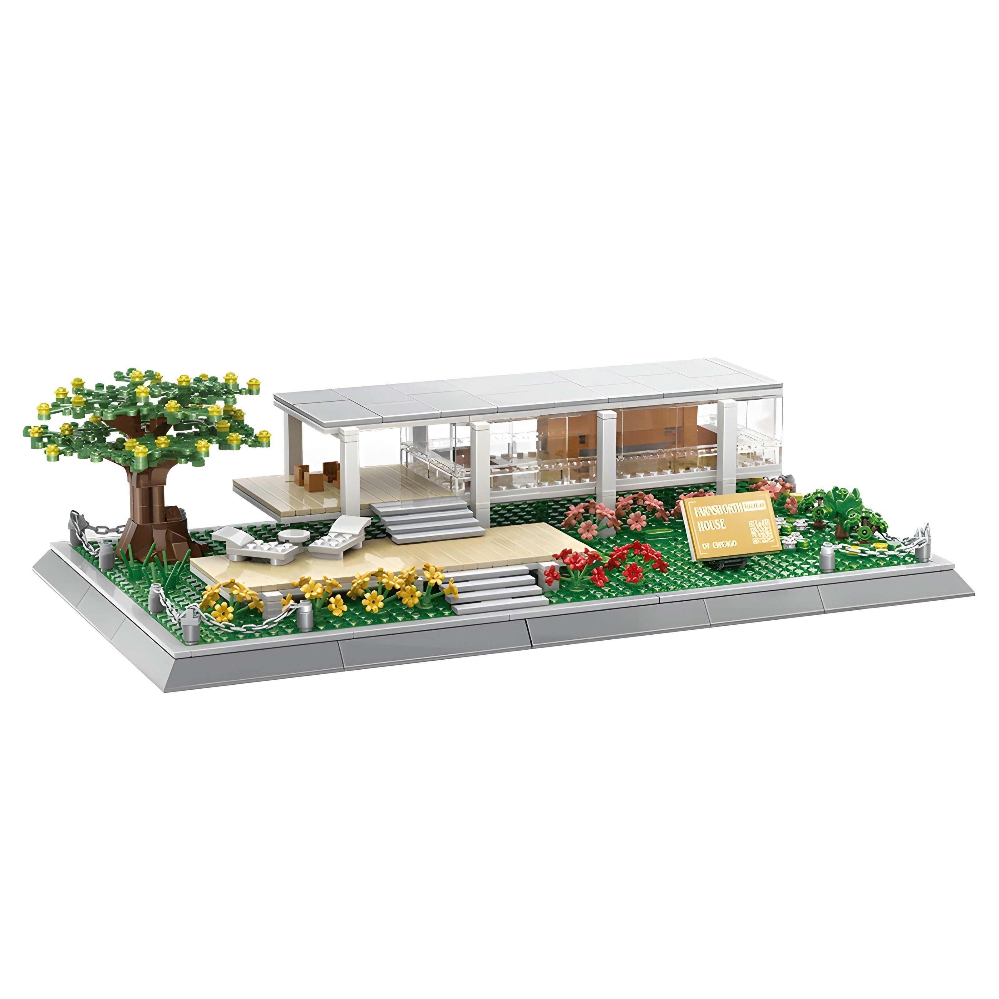 Farnsworth House | 664pcs | Block World