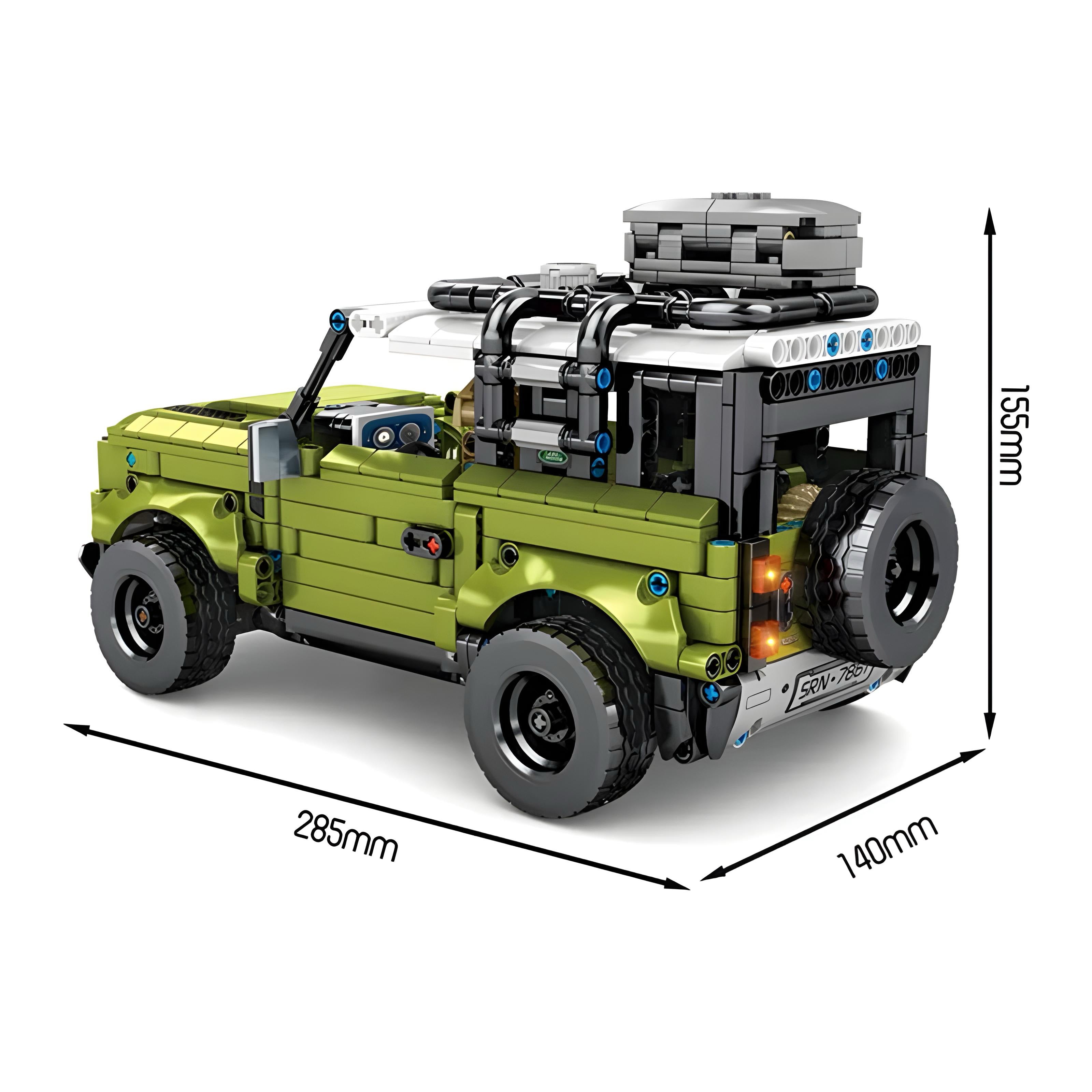 British Off Roader | 1286pcs | Block World
