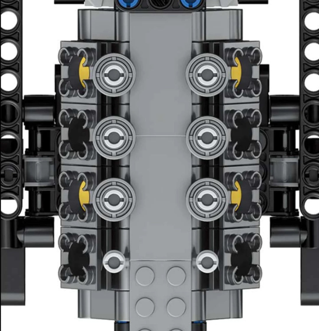 6x6 British Off Roader | 3082pcs | Block World