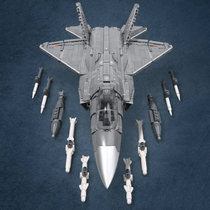 J-35 Stealth Fighter | 2635pcs | Block World