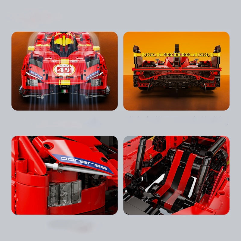 499P Le Mans Hypercar | 1518pcs | Block World