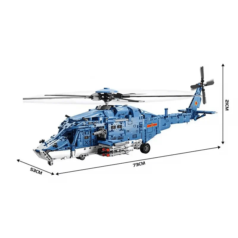 Gunship Helicopter | 1712pcs
