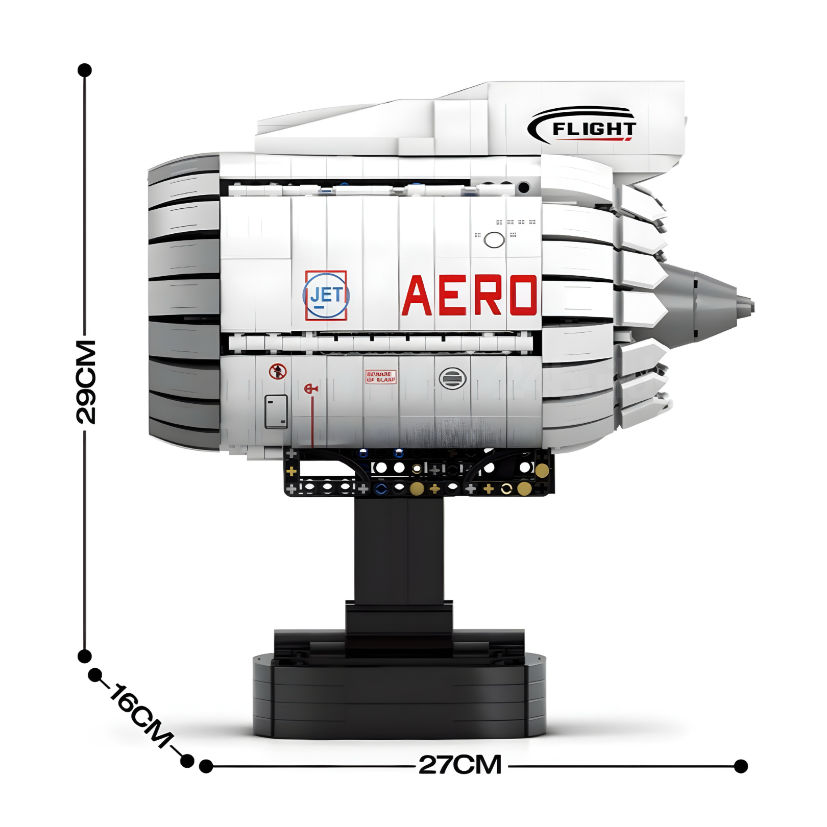 Aircraft Jet Turbine | 1786pcs | Block World