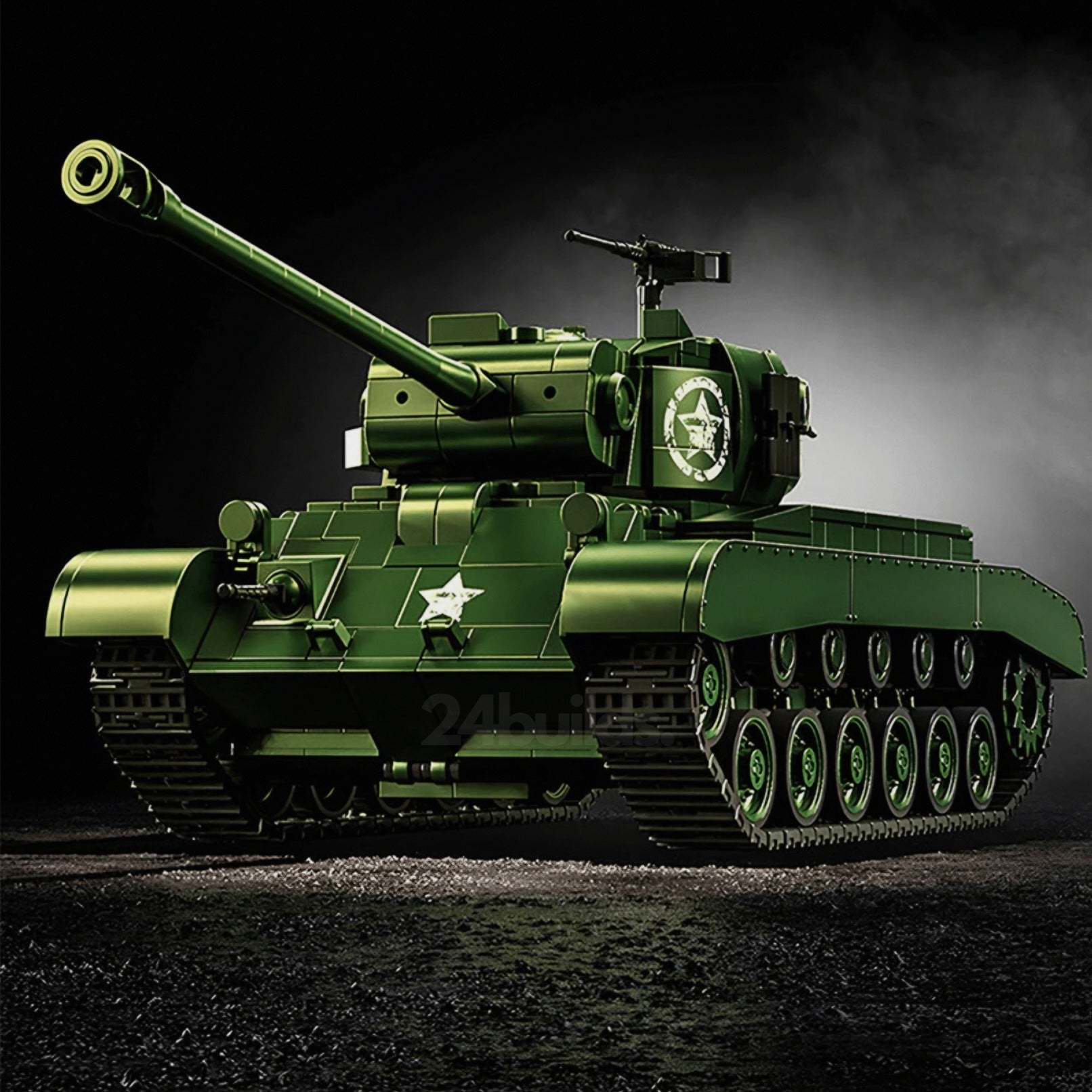 M26 Pershing Hevy Tank | 1704pcs