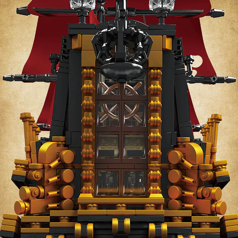 18th Century Pirate Ship | 3138pcs | Block World