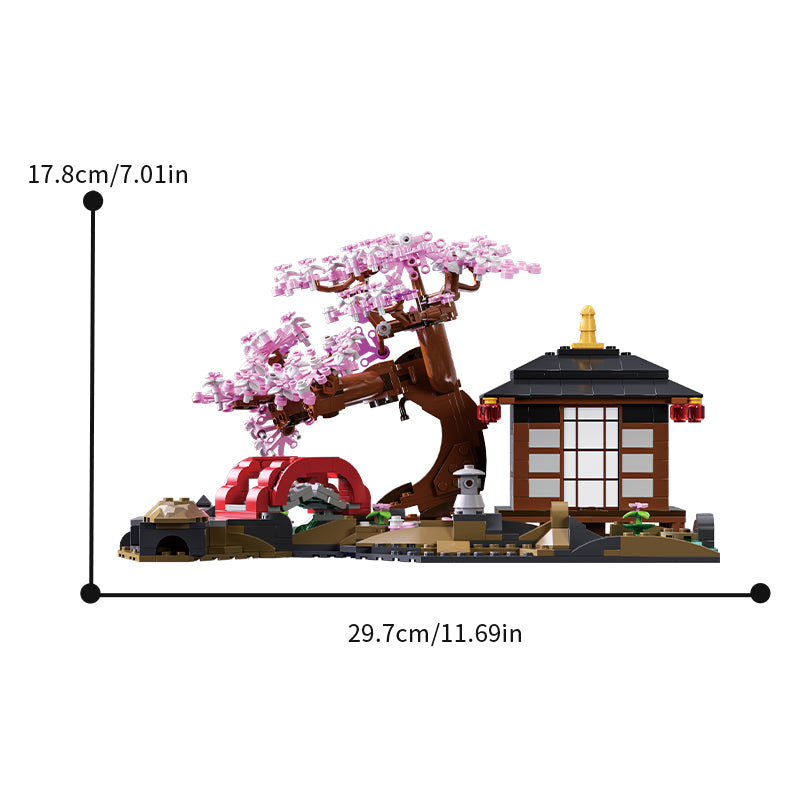 Cherry Blossom Garden | 924pcs | Block World