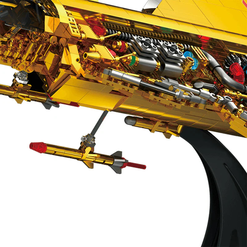 Gold Edition J-20 Stealth Fighter | 1202pcs