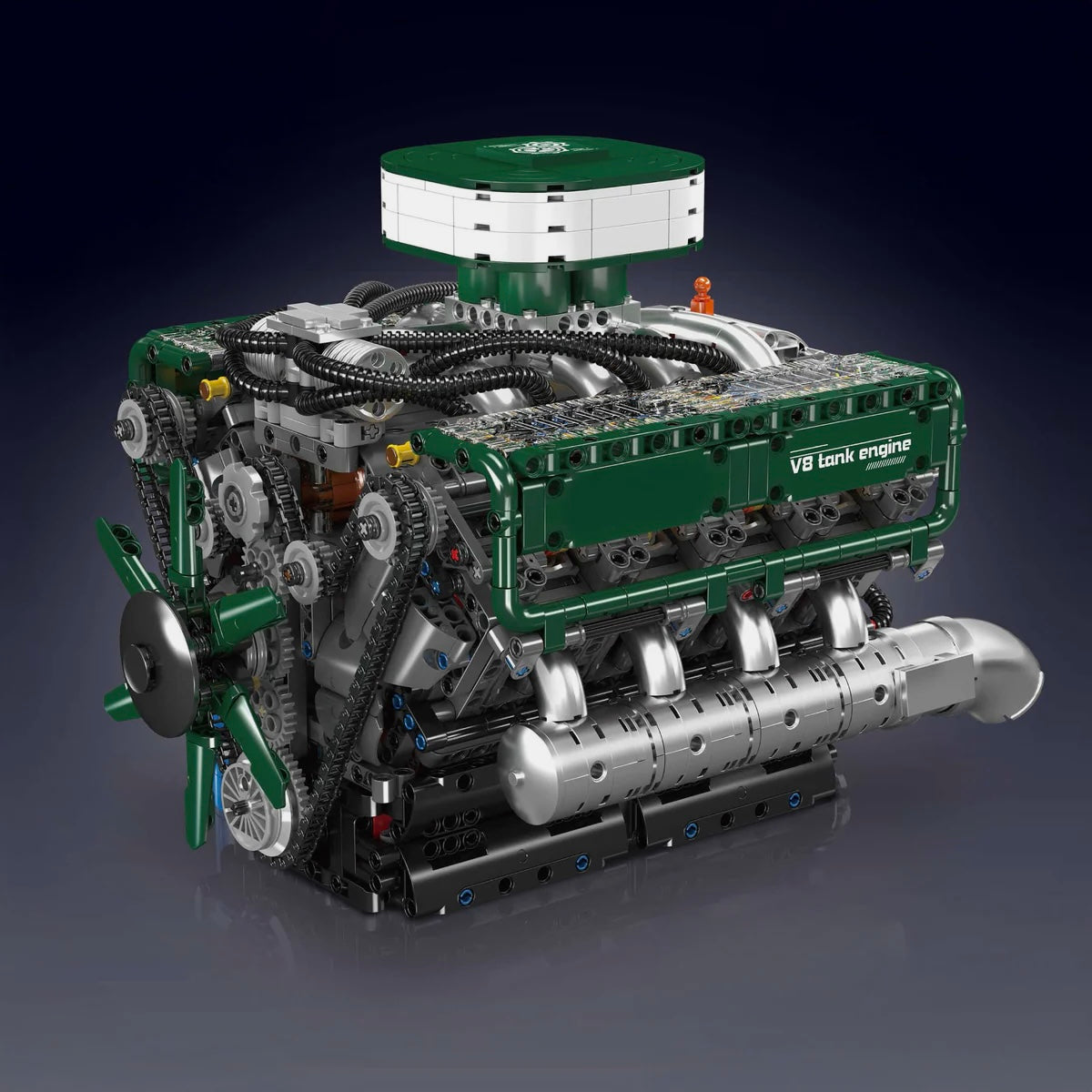 Motorised V8 Tank Engine | 2250pcs