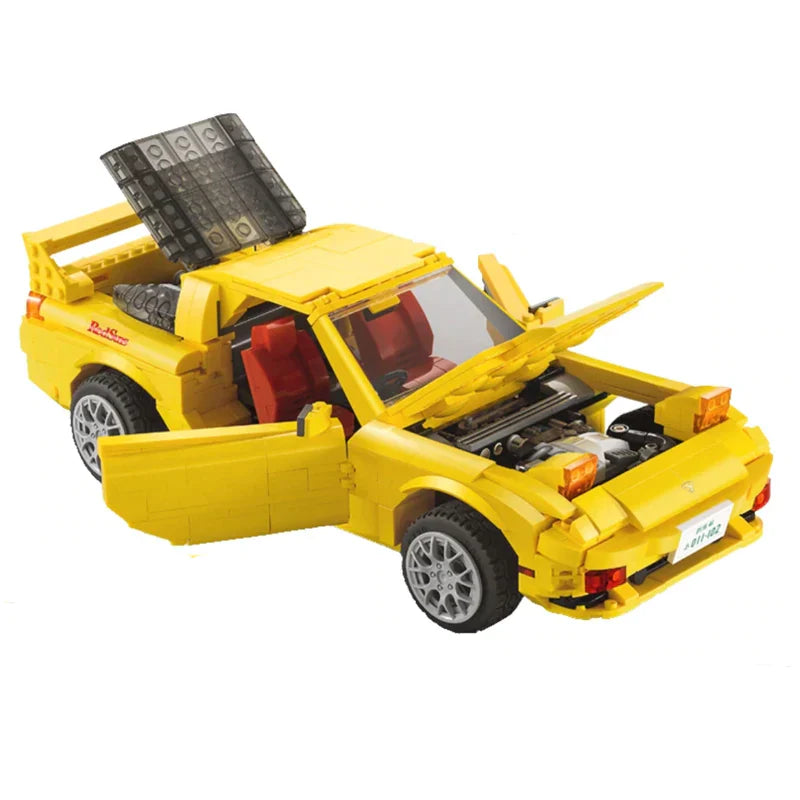Initial D FD3S RX-7 | 1655pcs | Block World