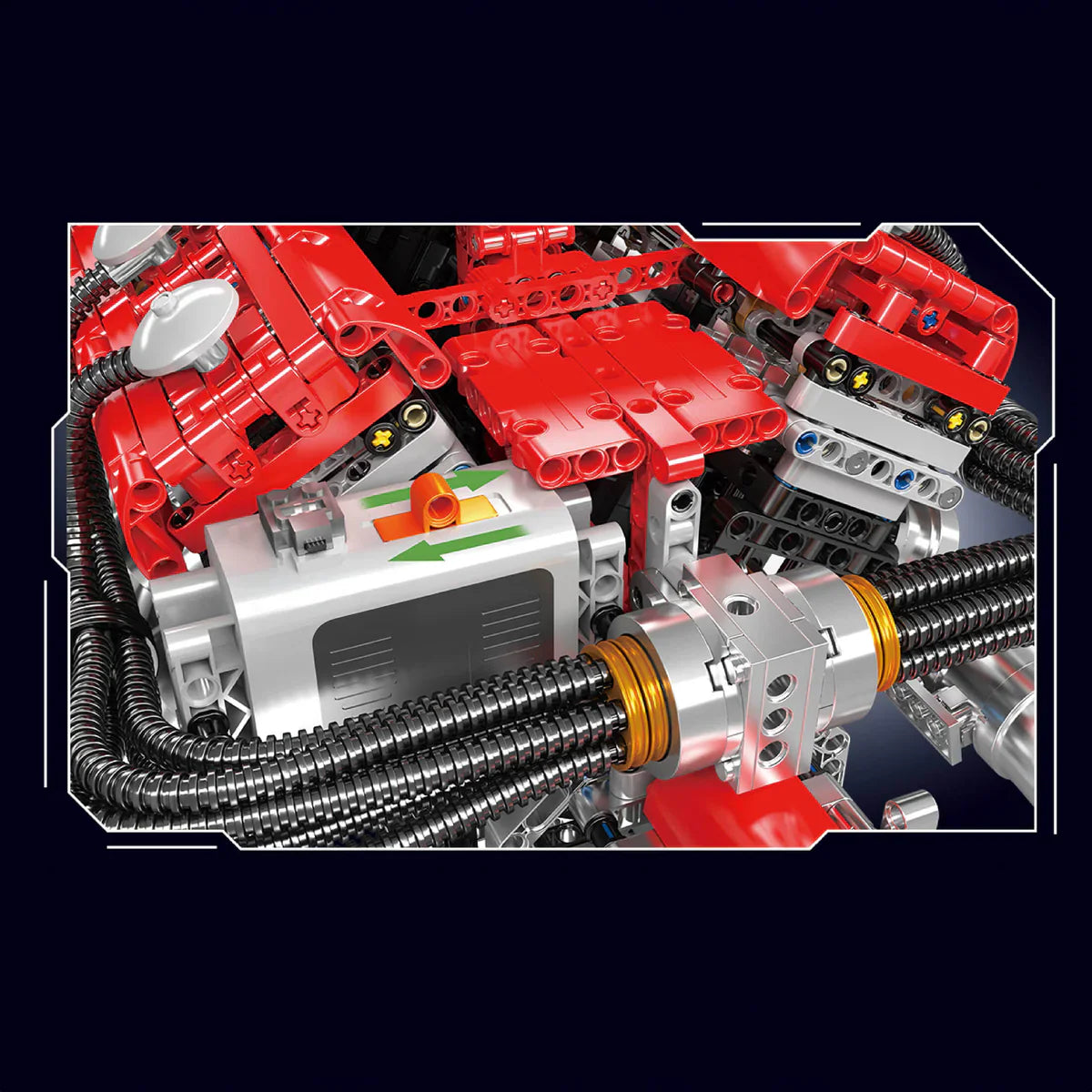 The Ultimate V12 Engine & Gearbox | 3472pcs