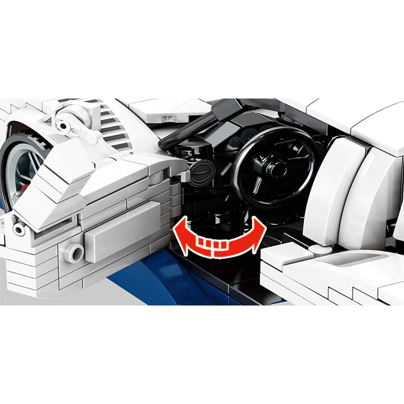 Italian MC12 Hypercar | 862pcs | Block World