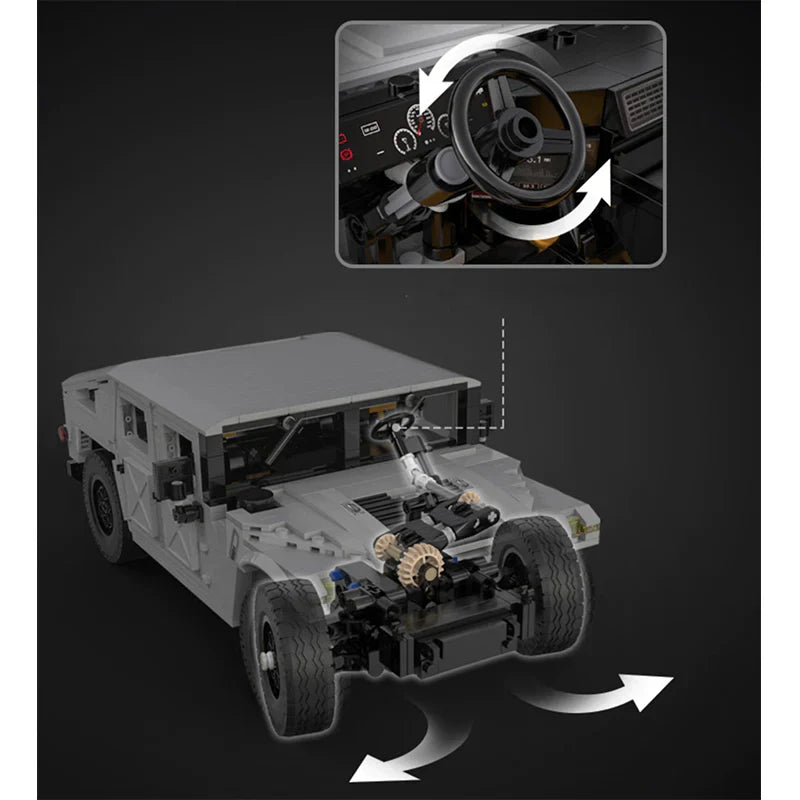 Remote Controlled H1 Humvee | 1382pcs