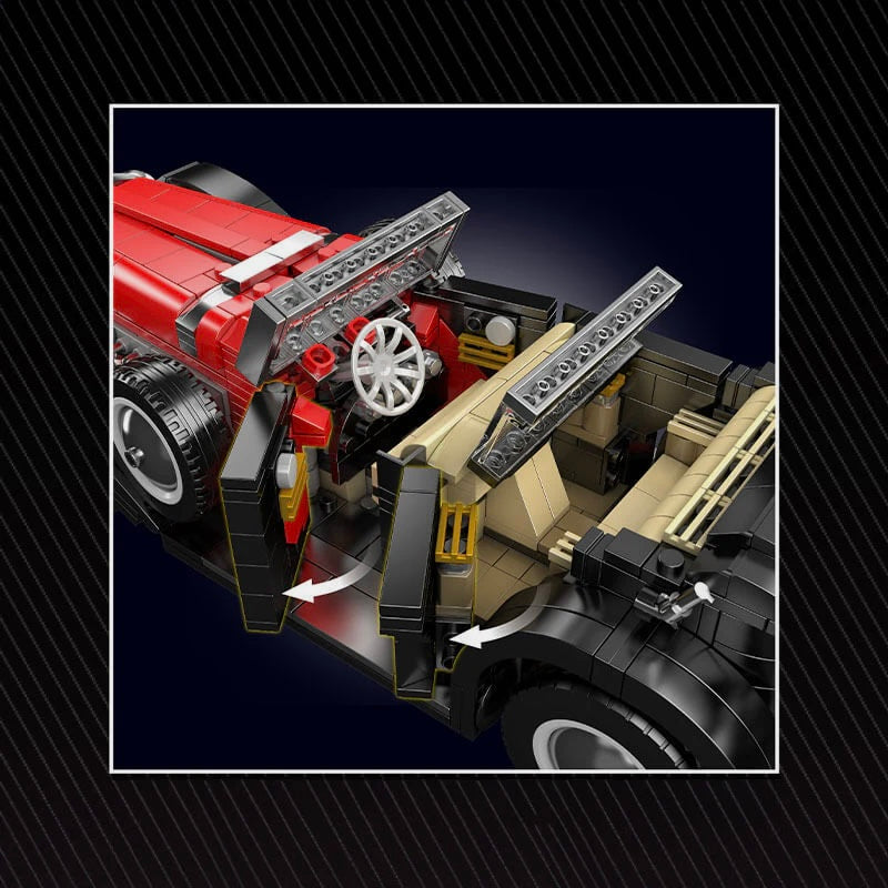British Classic Luxury Car | 1309pcs | Block World