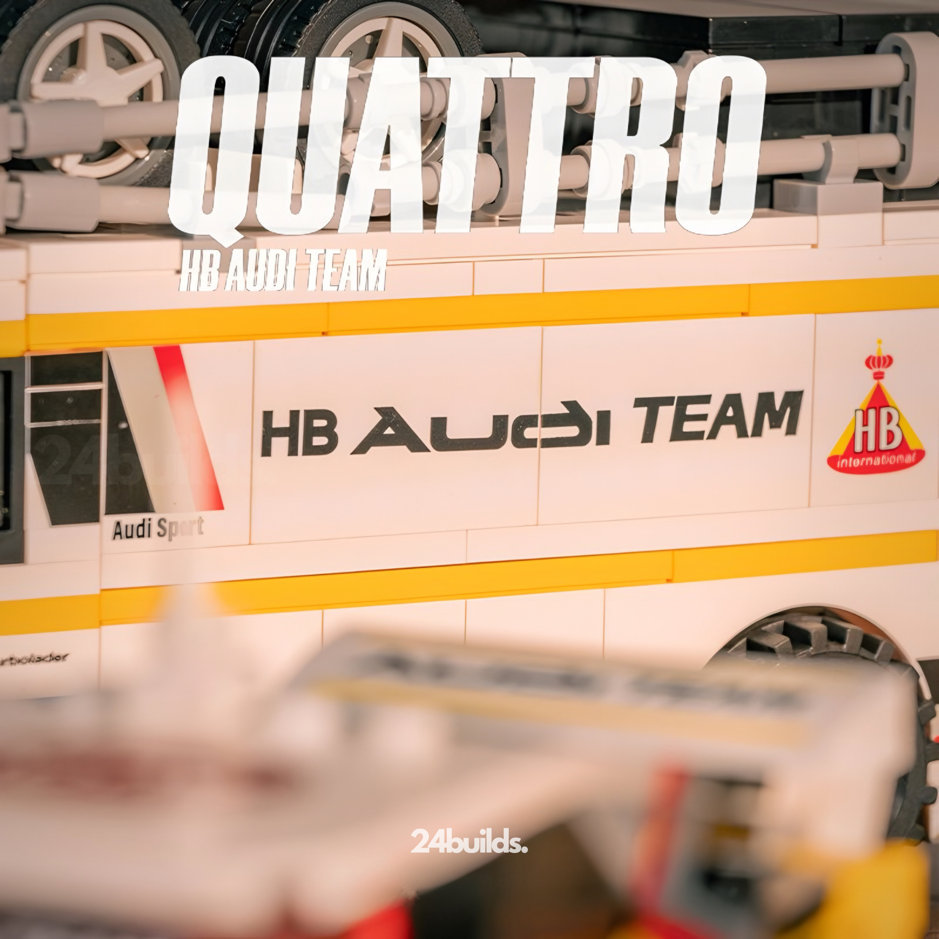 HB Audi WRC Team Bundle | 1362pcs | Block World