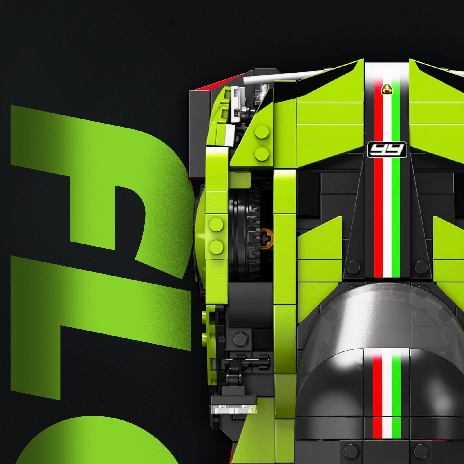 Italian Endurance Prototype | 1188pcs | Block World