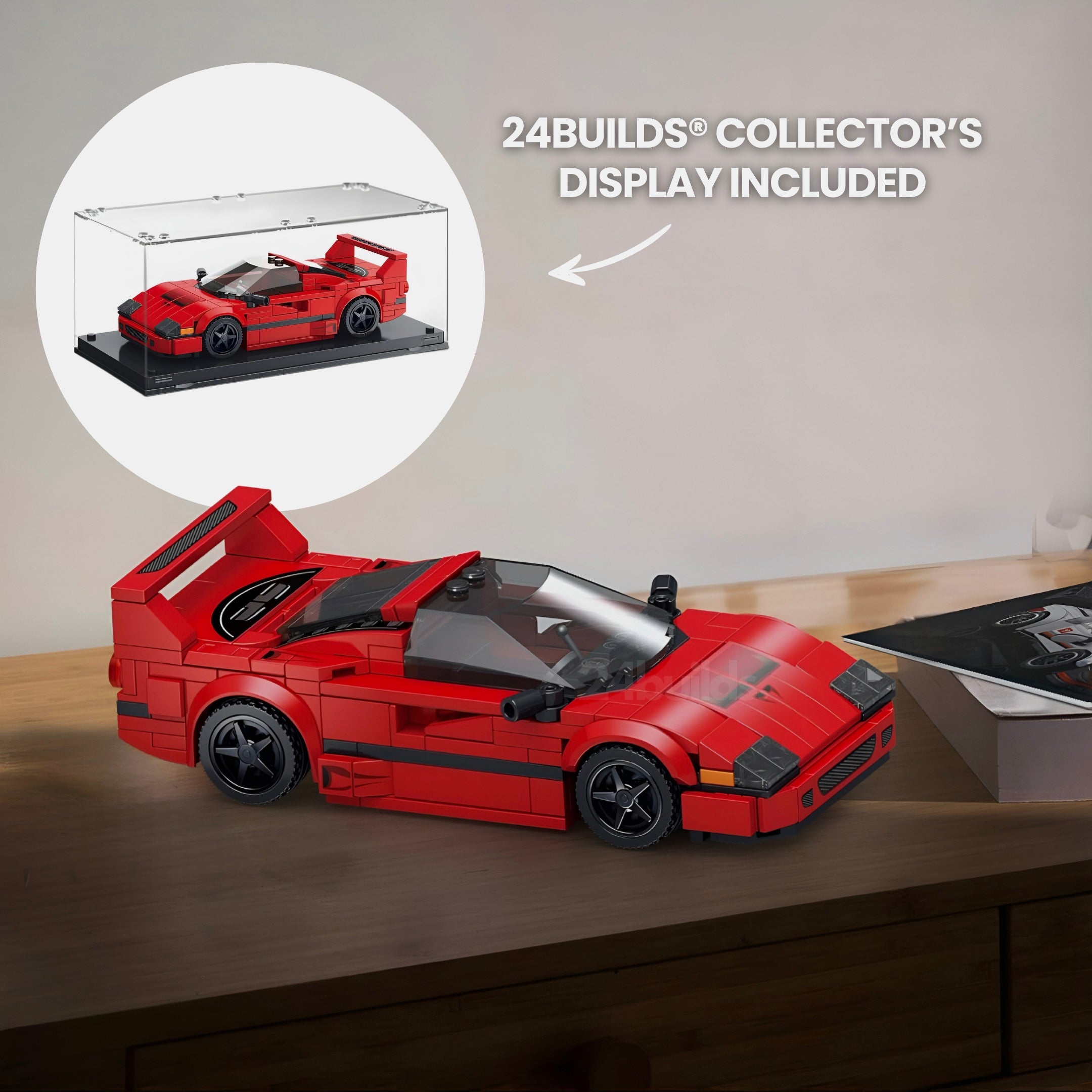 24builds® F40 | 324pcs | Block World