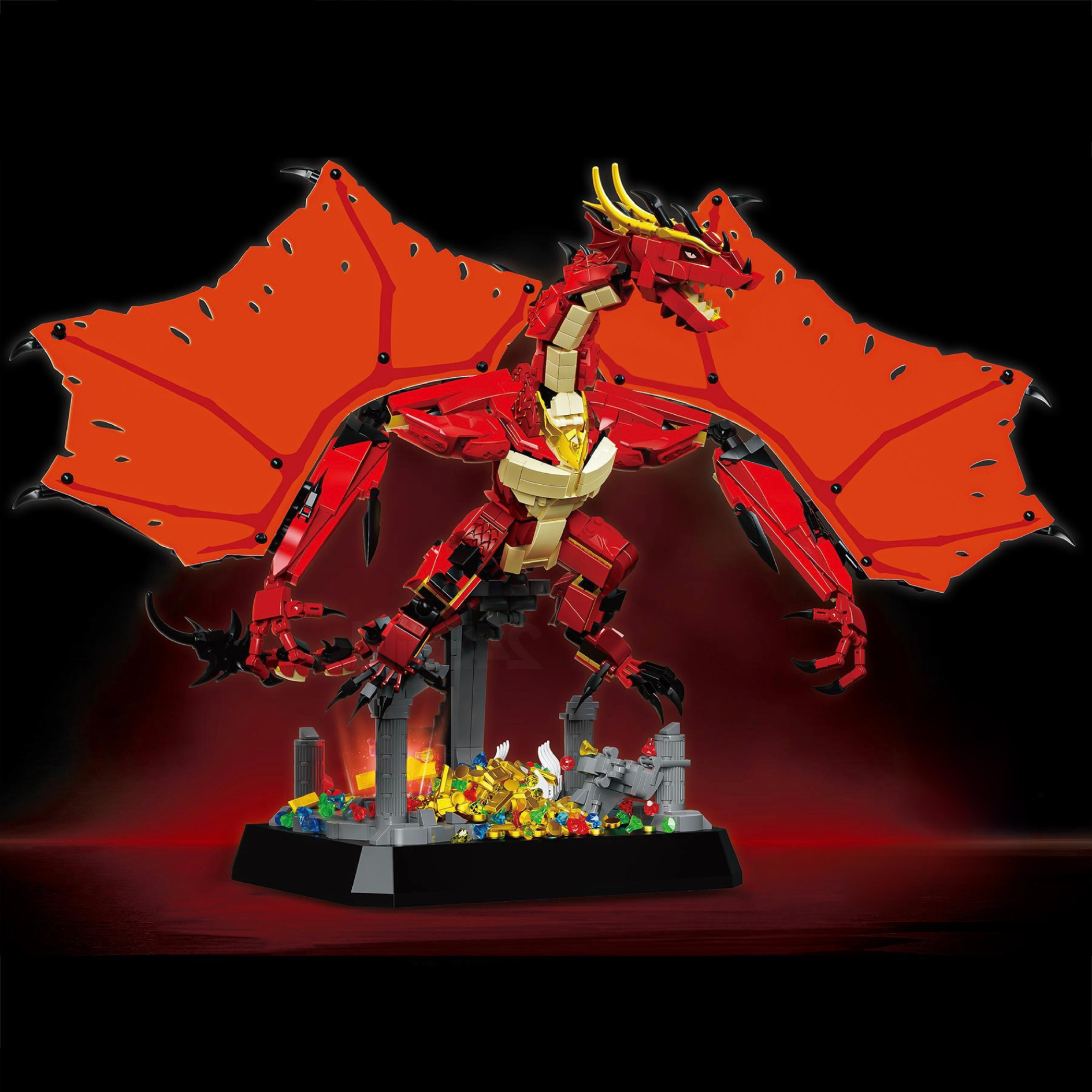 Inferno Dragon | 1738pcs | Block World