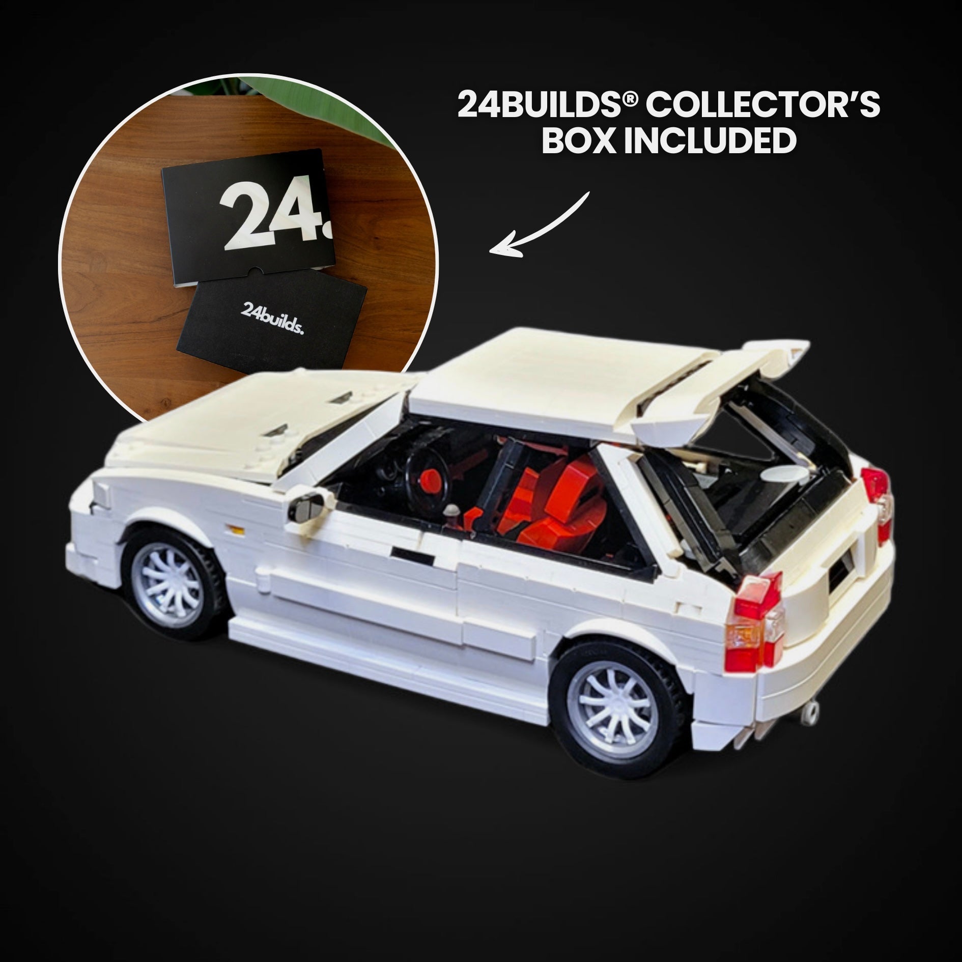 90s JDM Hot Hatch | 1466pcs | Block World