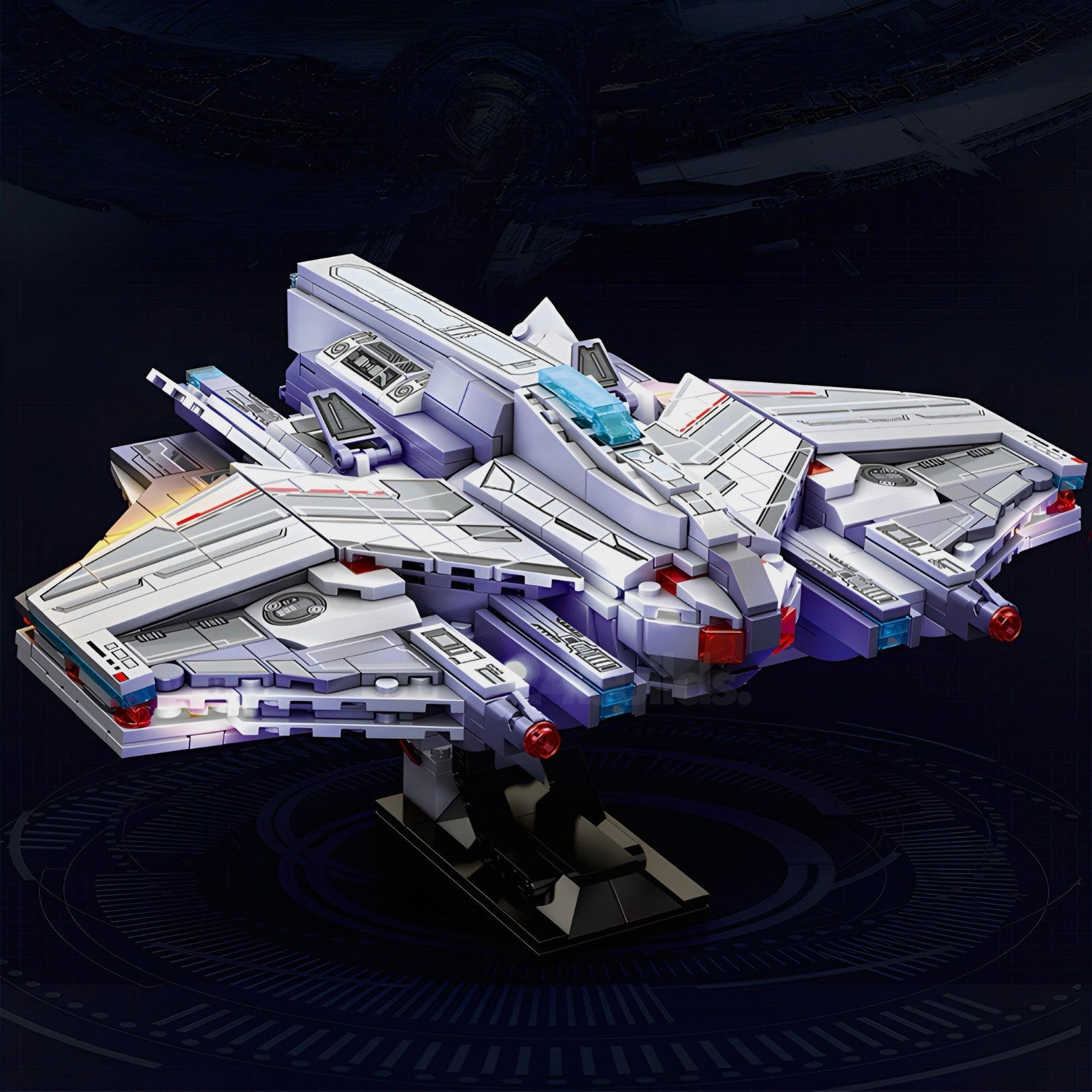 Intergalactic Strike Warship | 862pcs | Block World