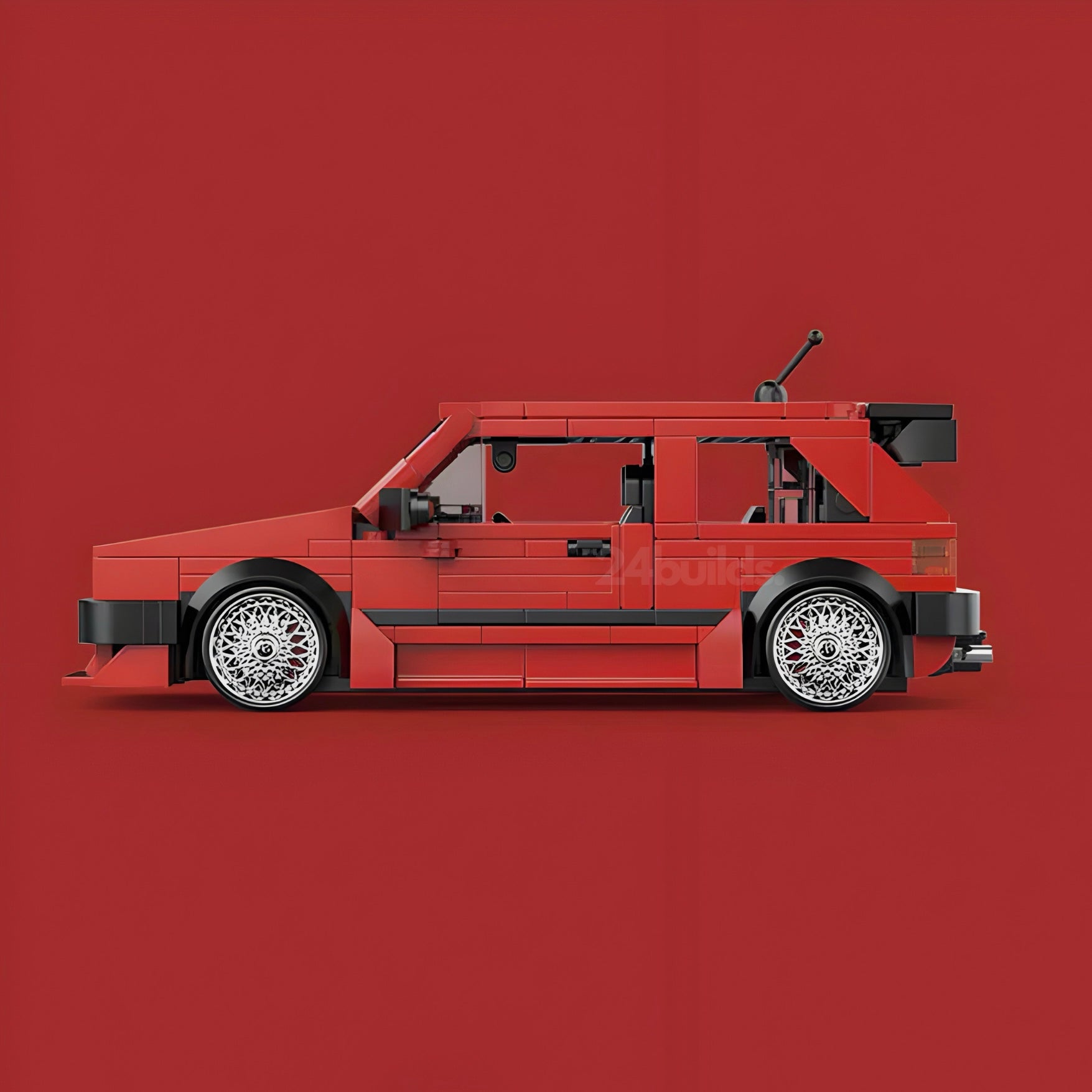 German Classic Hot Hatch | 480pcs | Block World