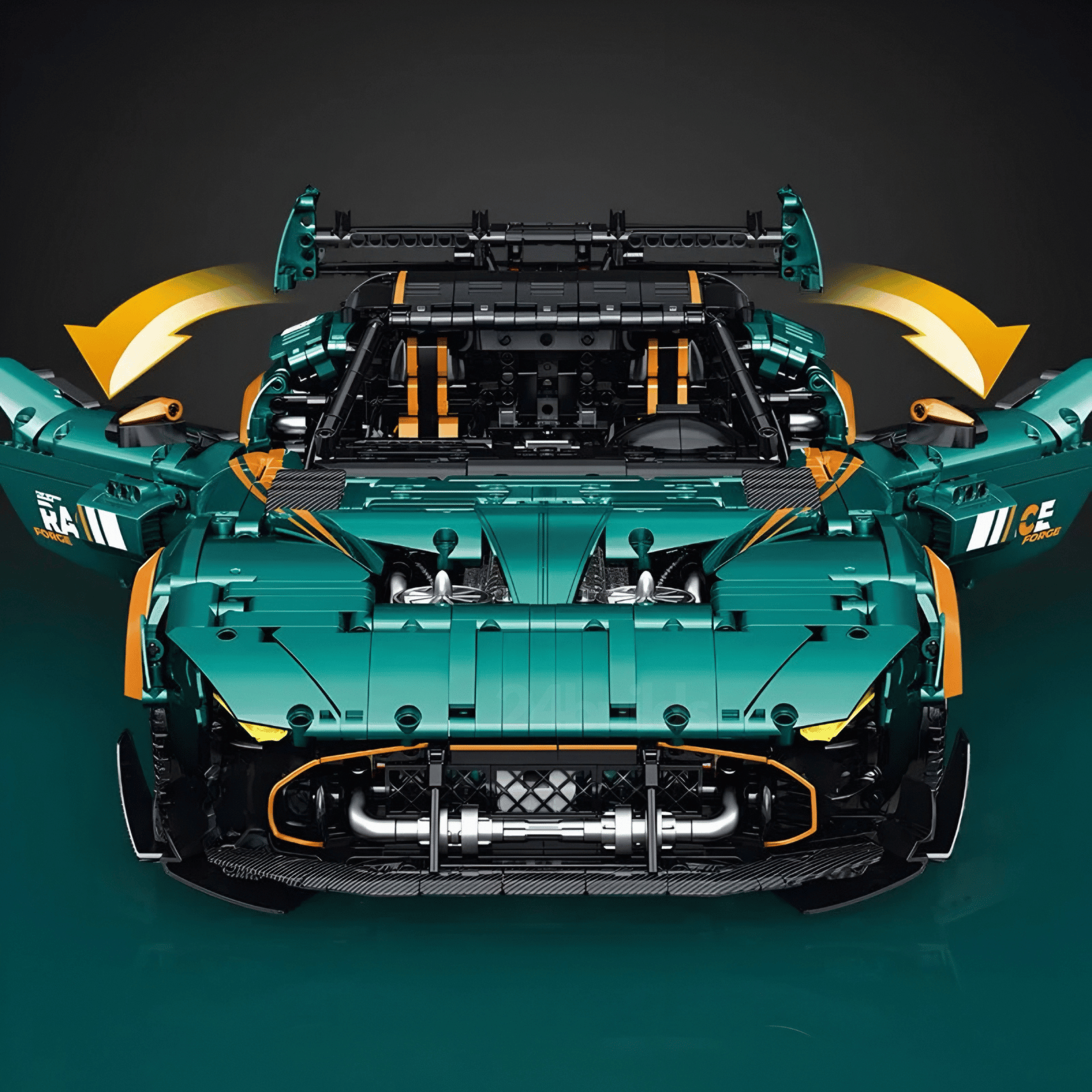 The Ultimate V12 British Race Car | 3794pcs
