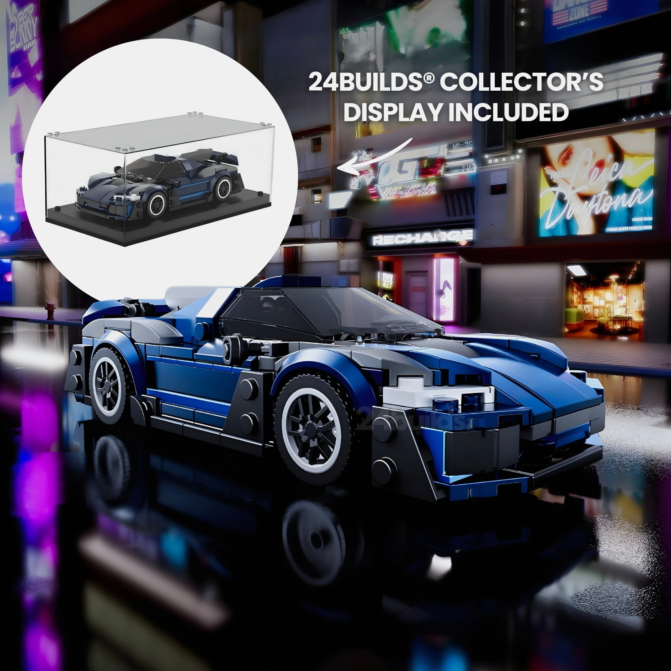 24builds® AMG One | 406pcs | Block World