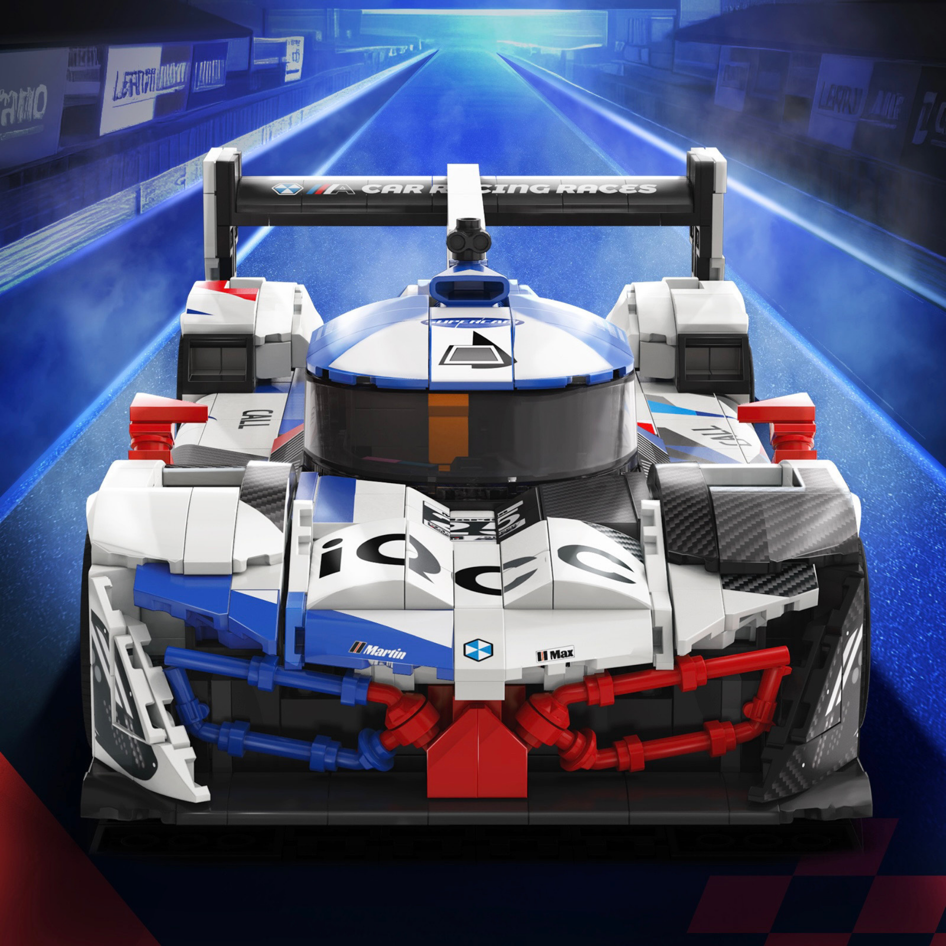 German Endurance Prototype | 1068pcs | Block World