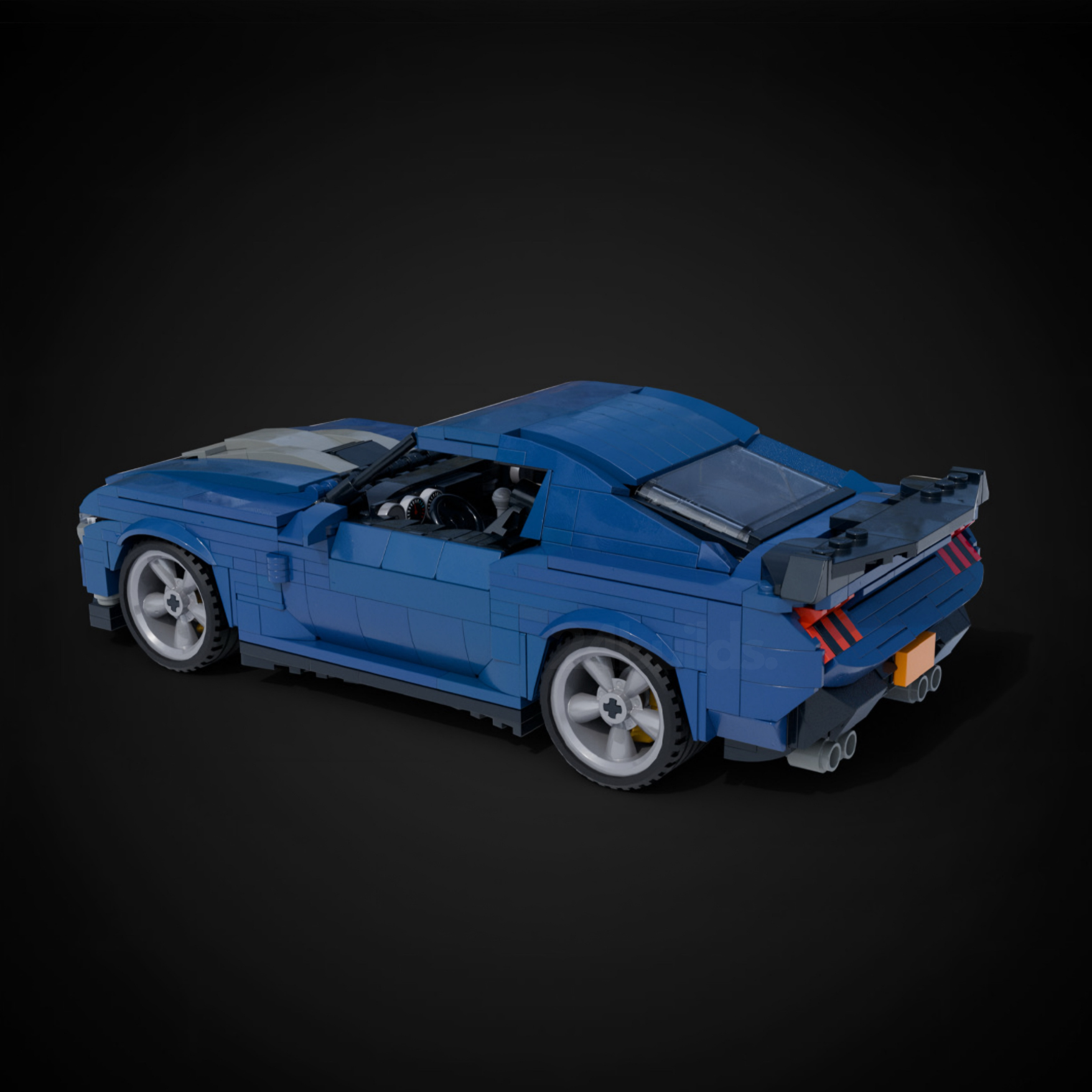 American Dark Horse | 1002pcs | Block World