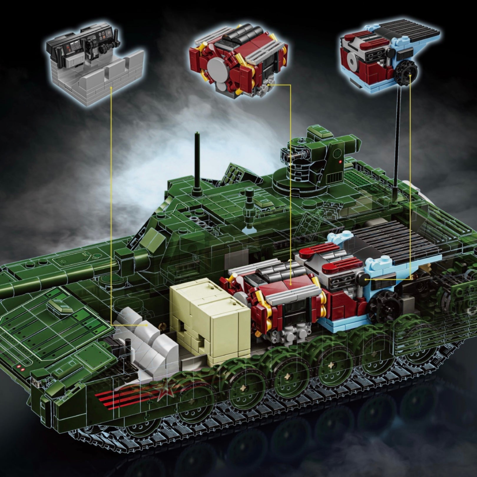Remote Controlled T-14 Battle Tank