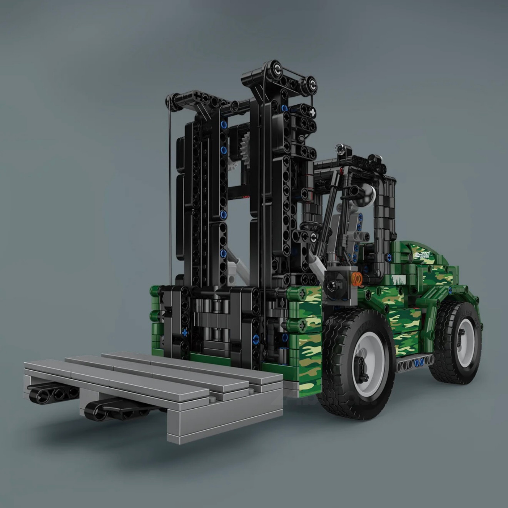 Heavy Duty Military Forklift | Block World