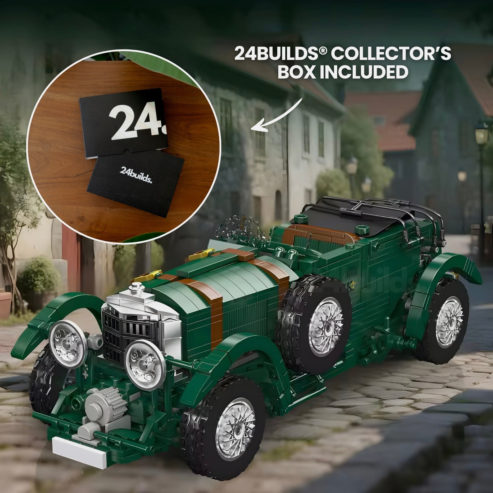 20s British Racing Car | 1148pcs | Block World