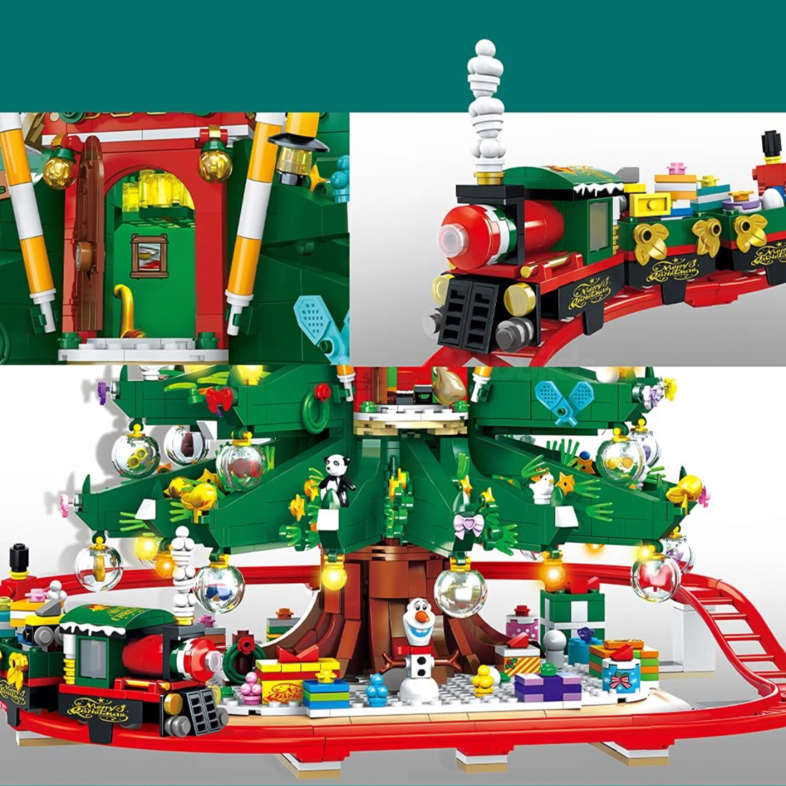 Limited Edition Christmas Tree Rollercoaster | | Block World