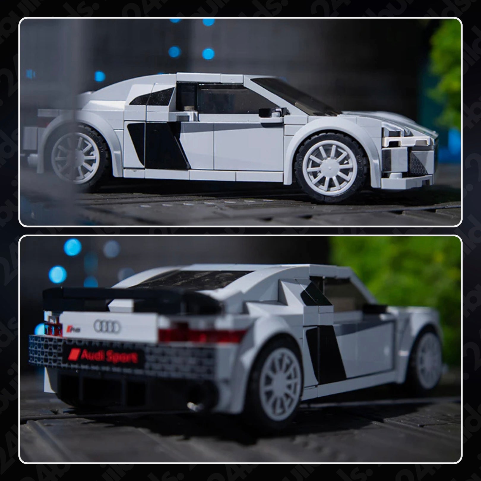 Audi R8 Coupe | 204pcs | Block World