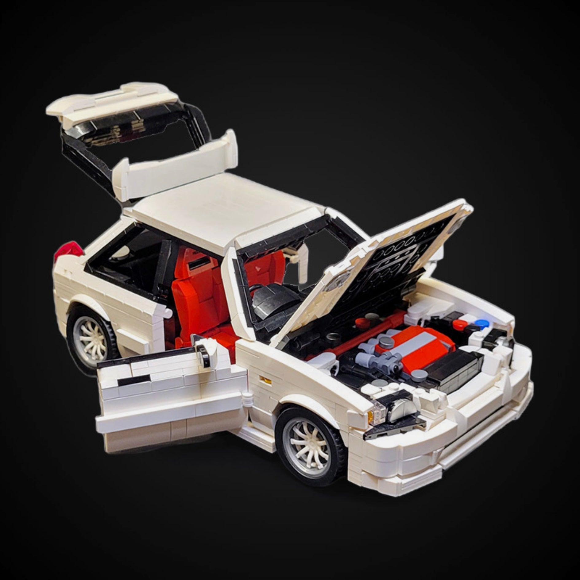 90s JDM Hot Hatch | 1466pcs | Block World