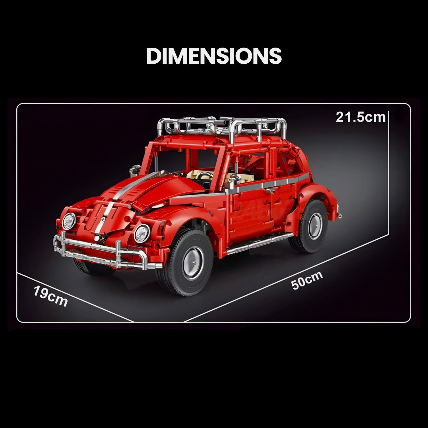 Classic German Icon | 2662pcs | Block World
