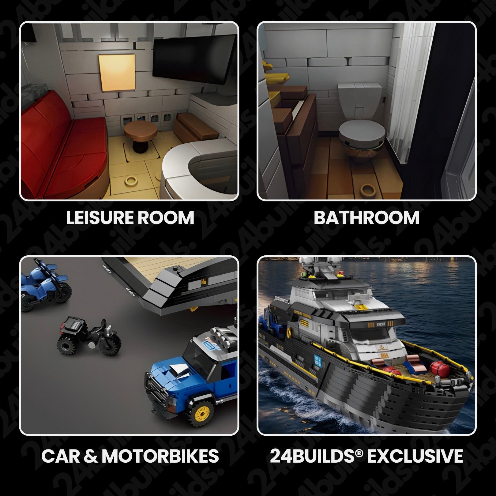 The Ultimate Luxury Yacht | 4424pcs