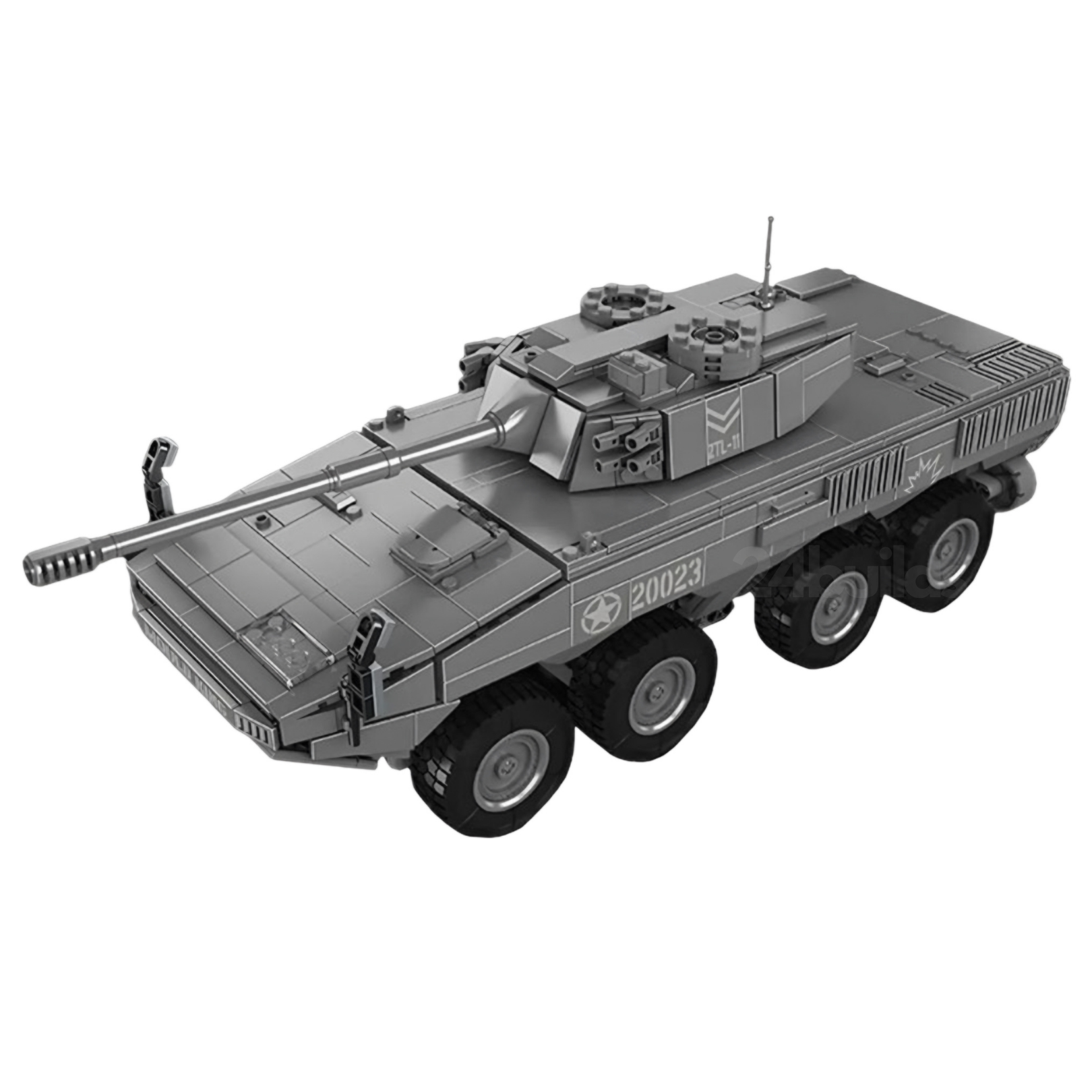 Remote Controlled Ztl-11 Tank | 1292pcs