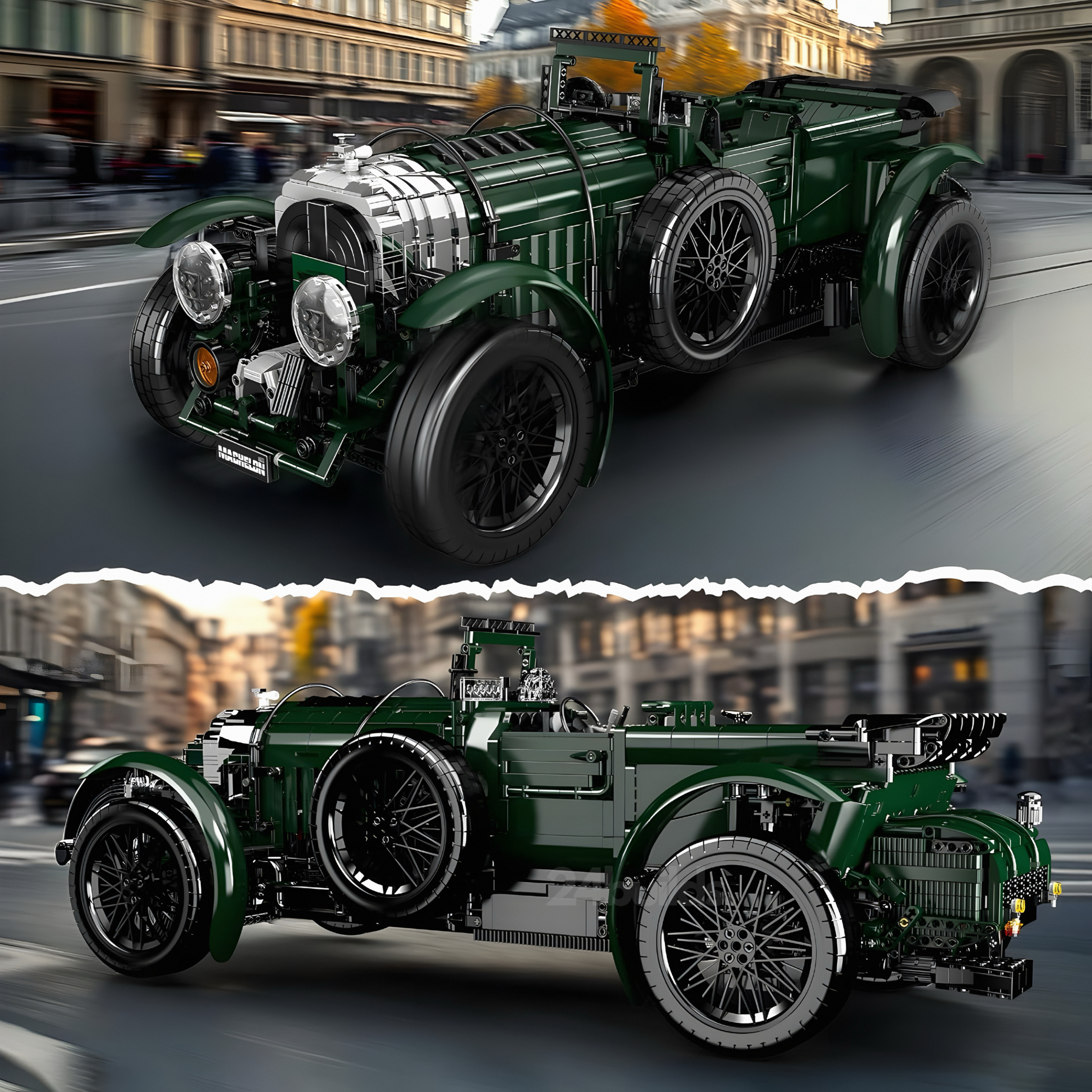 Classic British Blower | 3918pcs | Block World