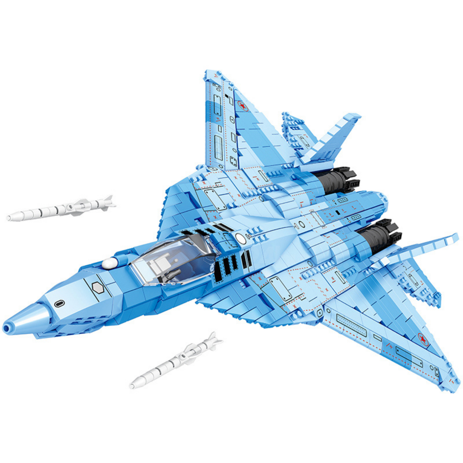 Su-57 Stealth Fighter | 1456pcs