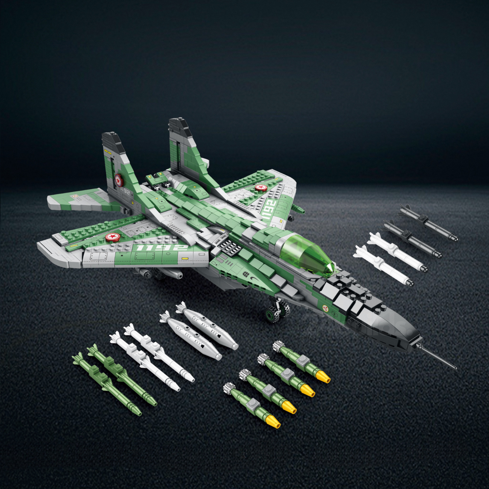 Mig-29 Air Superiority Fighter | 1386pcs