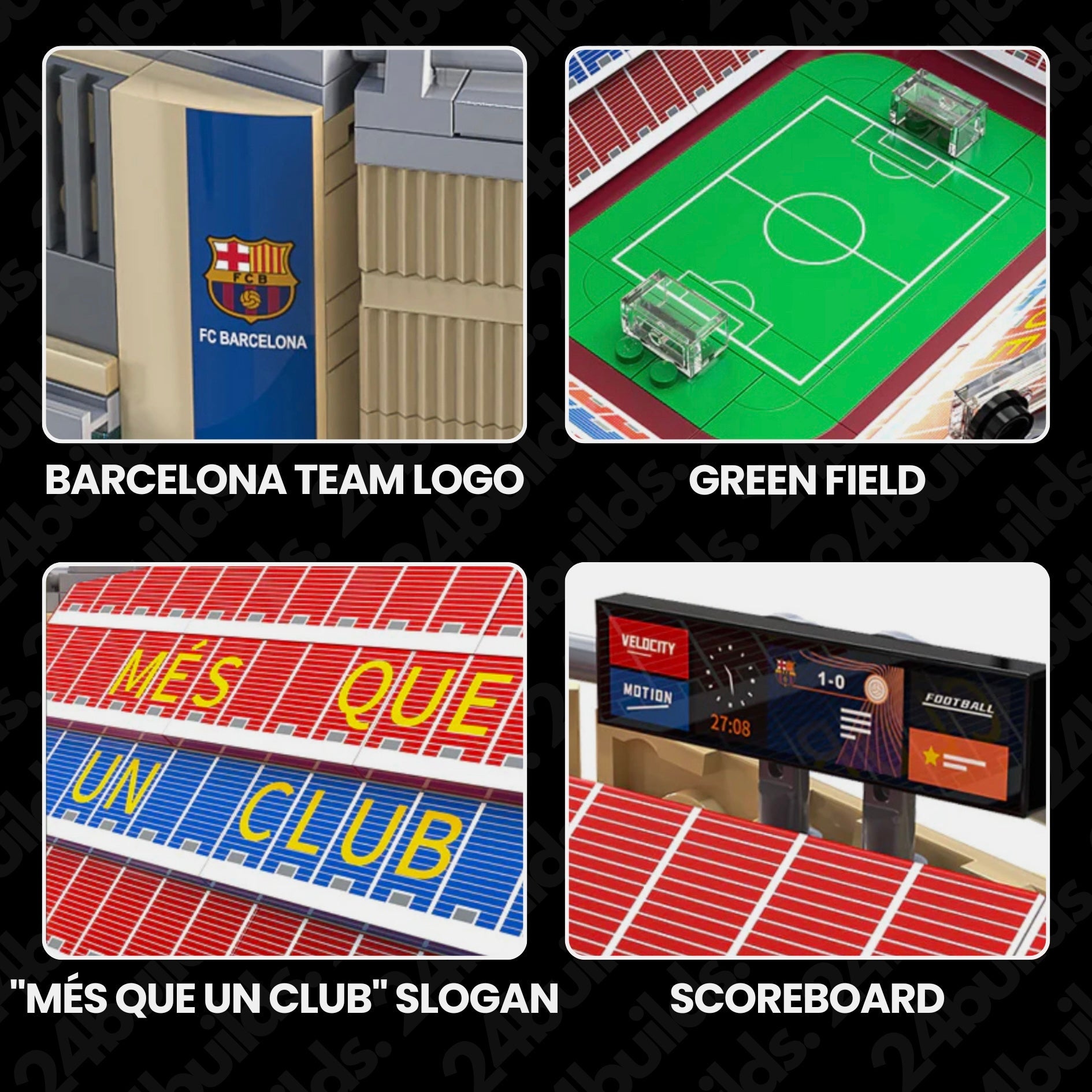 Fc Barcelona Spotify Camp Nou | 728pcs