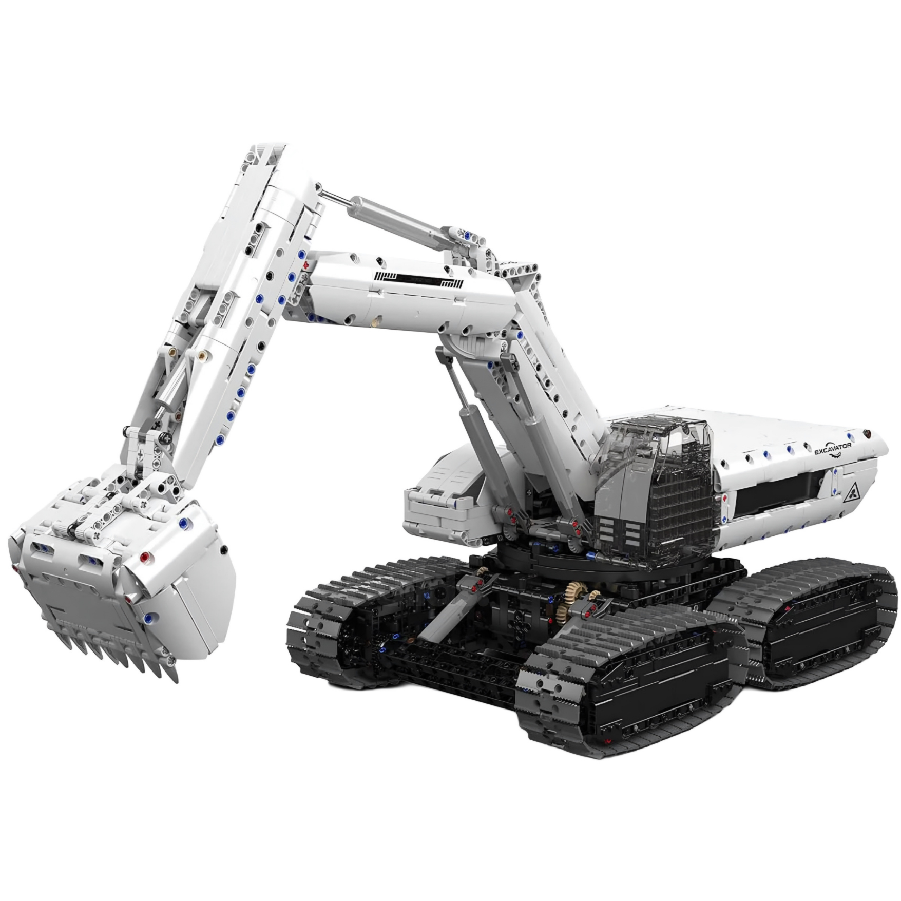 Heavy Duty Crawler Excavator | 3196pcs | Block World