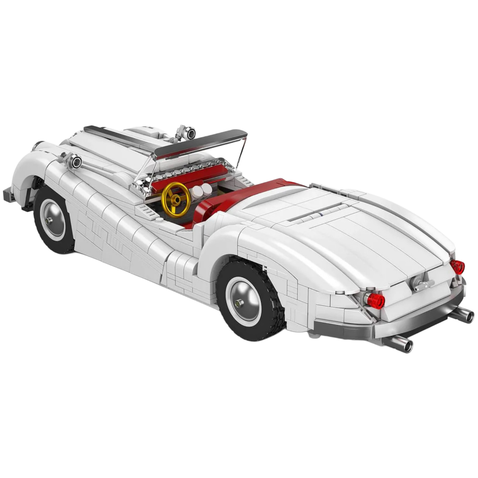 50s British Roadster | 1302pcs | Block World