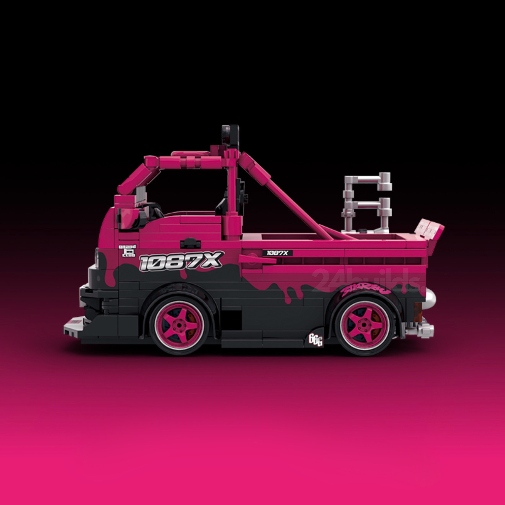 1087x Drift Team Repair Truck | 472pcs | Block World